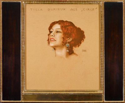 Tilla Durieux by Franz von Stuck